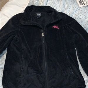 North face fuzzy jacket